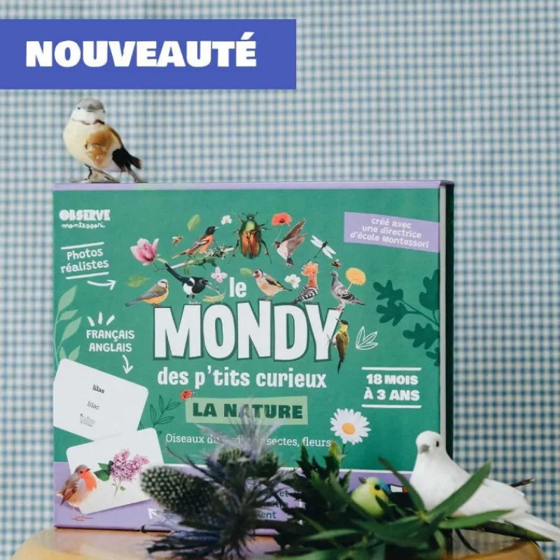 Observe Montessori Mondy des p'tits curieux< Jeux De Société | Jouets D'éveil, Hochets