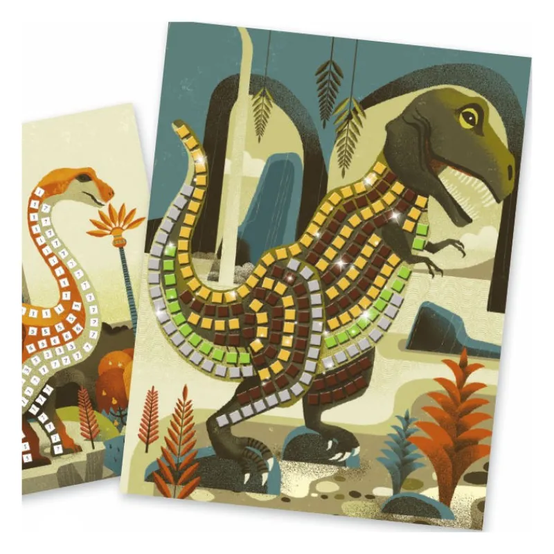 Djeco Mosaïques Dinosaures 8899< Mosaïque