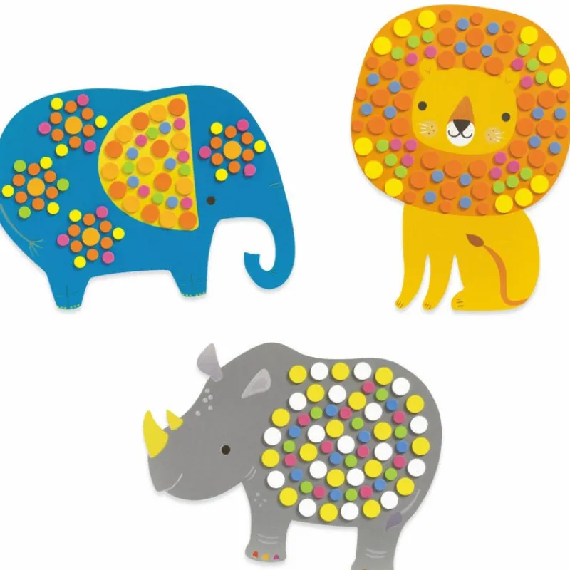 Djeco Mosaïques 'Jungle douce' 9097< Mosaïque