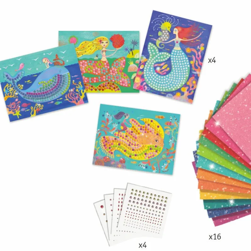 Djeco Mosaïques "Le chant des sirènes" Art au numéro 9423< Mosaïque