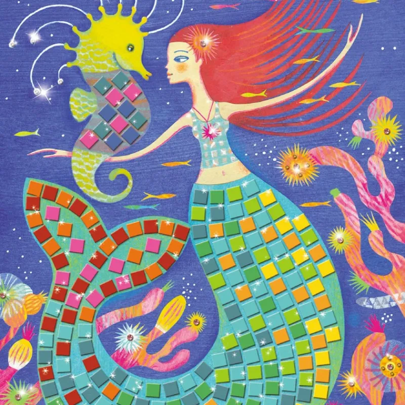 Djeco Mosaïques "Le chant des sirènes" Art au numéro 9423< Mosaïque
