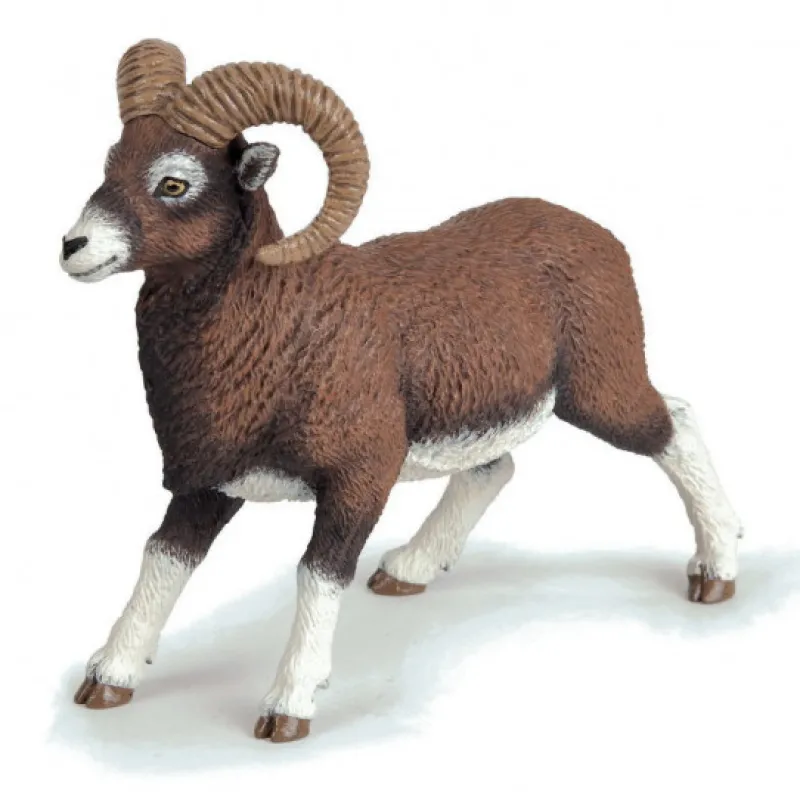 Papo Mouflon, figurine 53018< Figurines Papo | Ferme En Bois, Centre Équestre Et Zoo