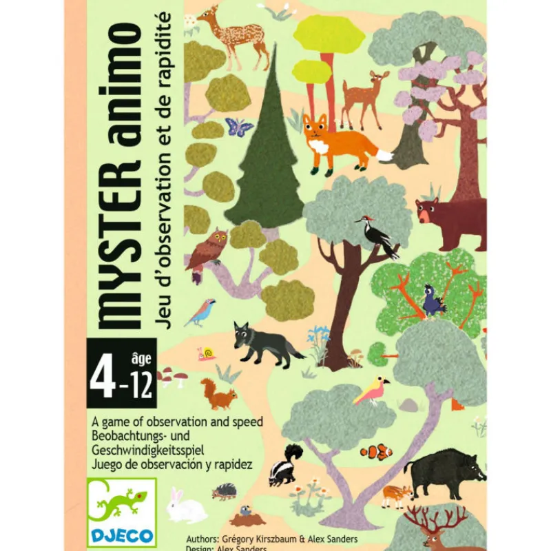 Djeco MYSTER ANIMO jeu de cartes 5079< Jeux De Société