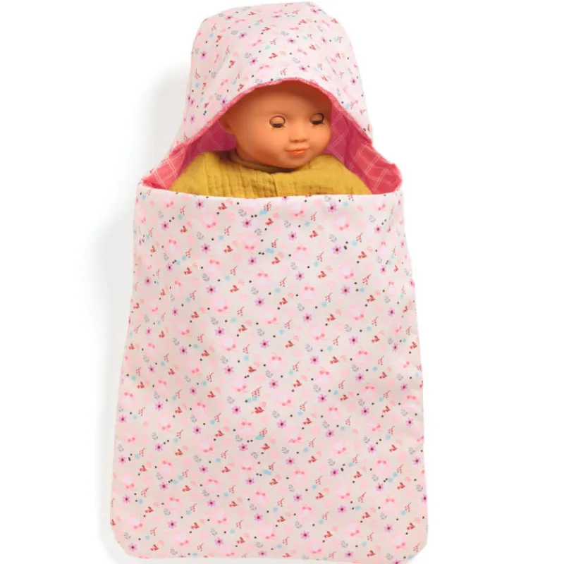 Djeco Nid d'ange 'Flowers' vêtement de poupée POMEA de 7864< Poupées, Peluches