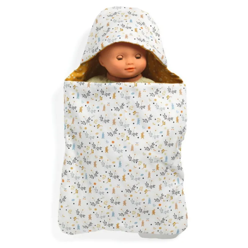 Djeco Nid d'ange 'Rabbits' vêtement de poupée POMEA de 7863< Poupées, Peluches