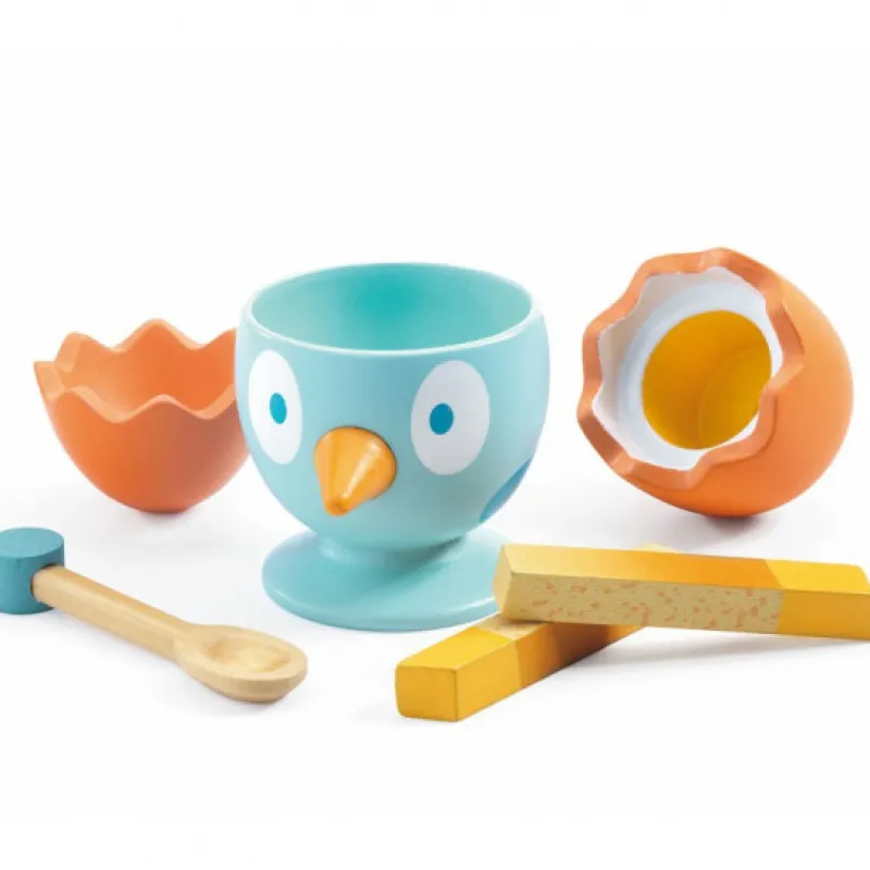 Djeco Oeuf coco 6542, jouet dînette< Jouets Cuisine, Dînette