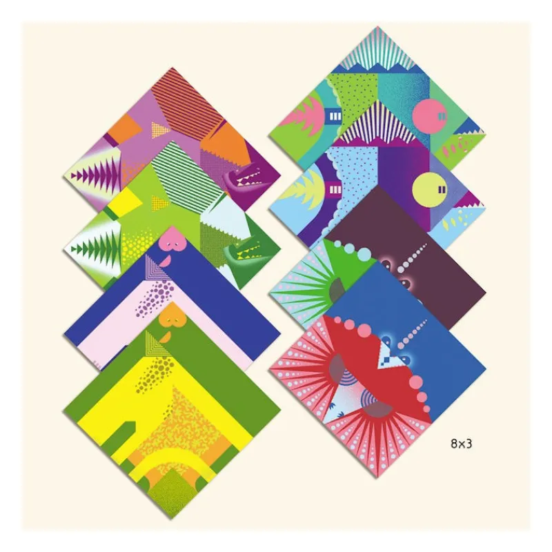 Djeco Origami facile 'Dinosaures' 8758< Origami, Pliages