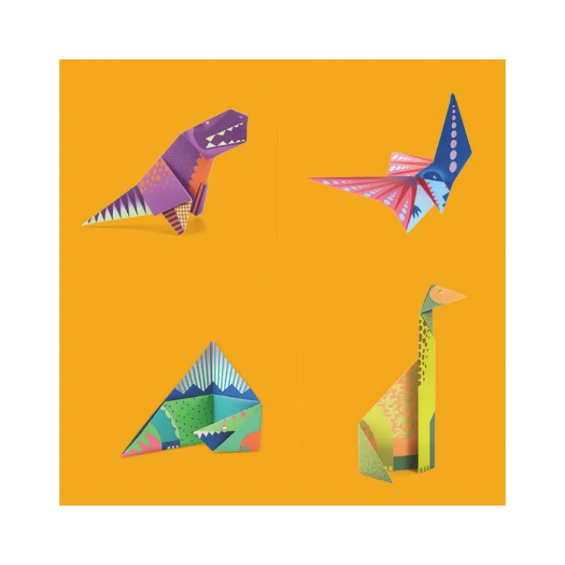 Djeco Origami facile 'Dinosaures' 8758< Origami, Pliages