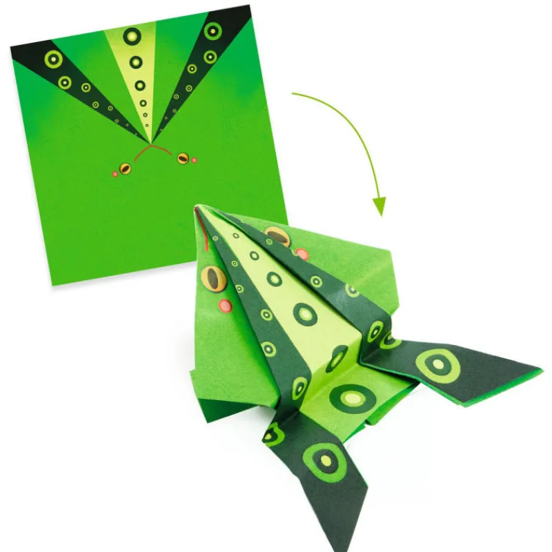 Djeco Origami "Animaux sauteurs" 8702< Origami, Pliages