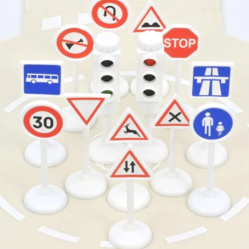 NOREV Panneaux de signalisation pour petites voitures< Jouets Garage, Voitures