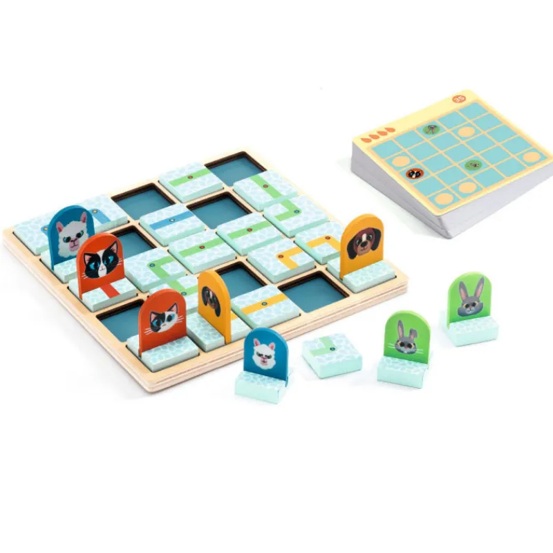 Djeco PATH PATH LOGIC - Jeu Sologic de 0811< Jeux De Société