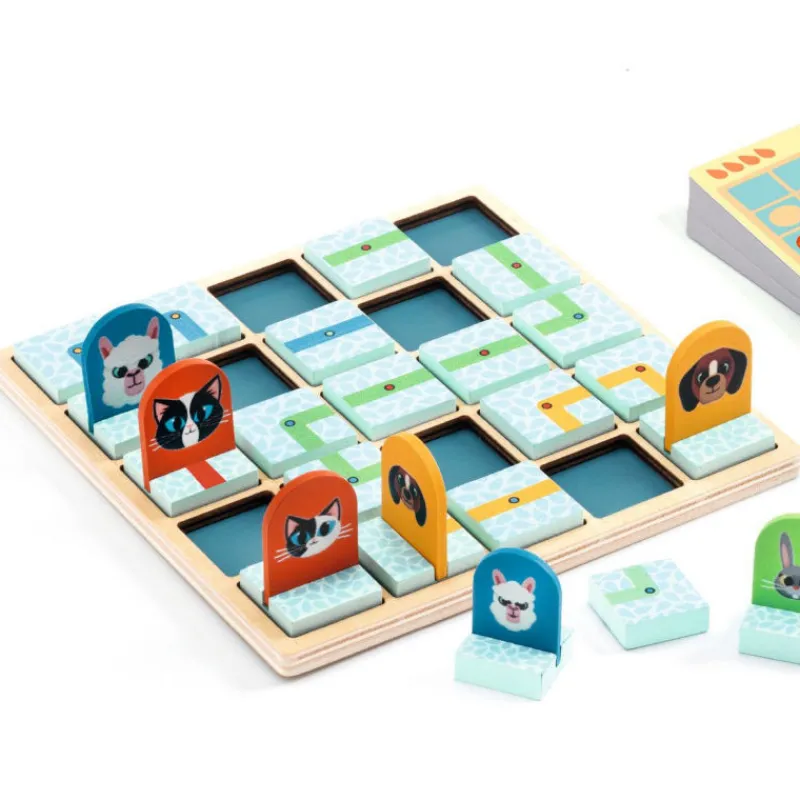 Djeco PATH PATH LOGIC - Jeu Sologic de 0811< Jeux De Société
