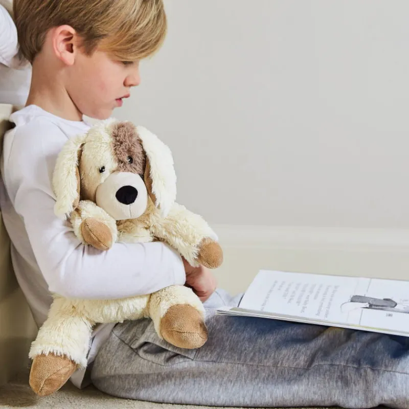 WARMIES Peluche bouillotte Chien Cozy Soframar< Poupées, Peluches | Peluches Naissance, Doudous