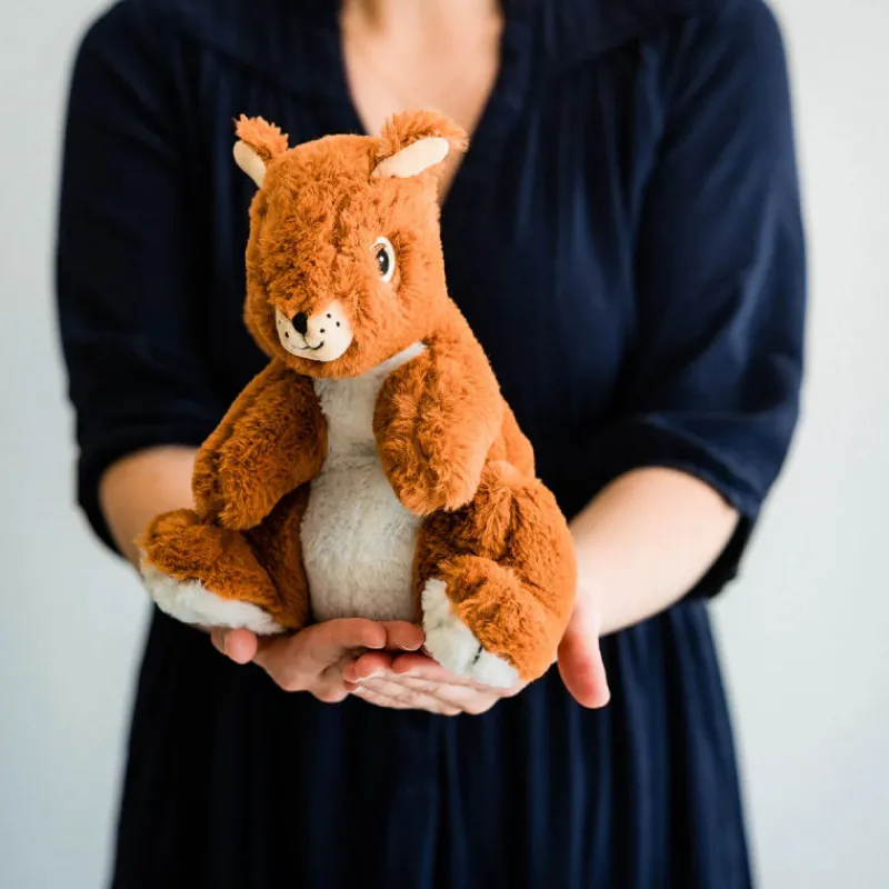 WARMIES Peluche bouillotte Ecureuil Cozy< Poupées, Peluches | Peluches Naissance, Doudous