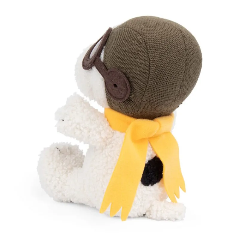 Peluches Miffy & Snoopy Peluche Snoopy aviateur "L'as volant" - 17cm< Poupées, Peluches | Peluches Naissance, Doudous