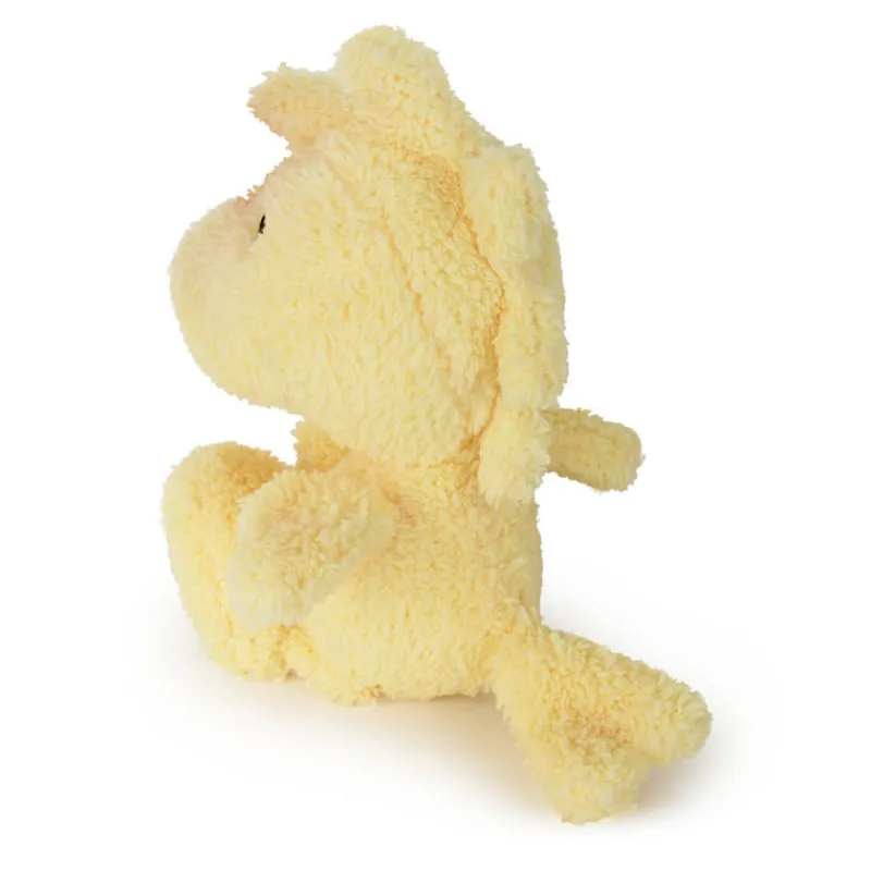 Peluches Miffy & Snoopy Peluche Woodstock en tissu éponge jaune - 15cm< Poupées, Peluches | Peluches Naissance, Doudous