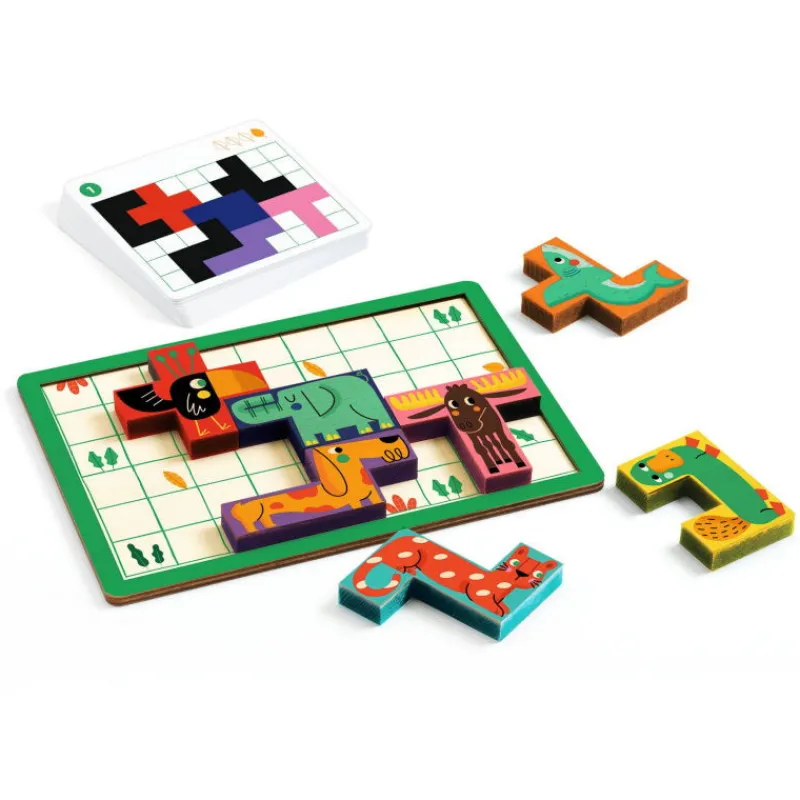 Djeco PENTANIMO Jeu Sologic de 8578< Jeux De Société