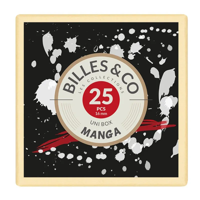 Billes & Co Petit coffret de billes "Manga" Billes & Co< Jeux De Société