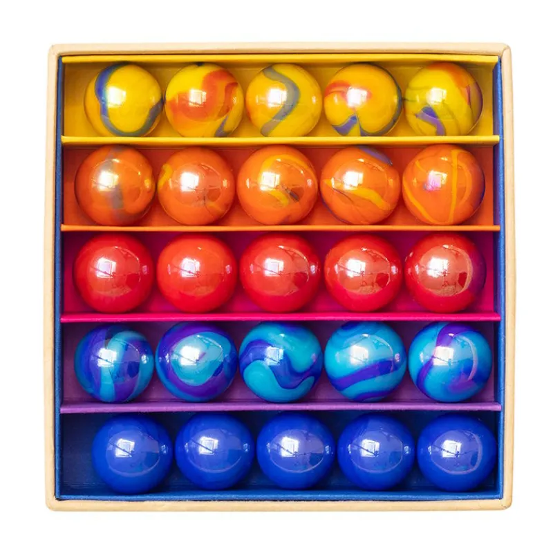 Billes & Co Petit coffret de billes "Sunset" Billes & Co< Jeux De Société