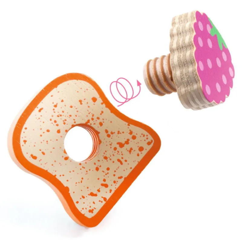 Djeco Petit déjeuner du chaton, dinette 5507< Jouets Cuisine, Dînette