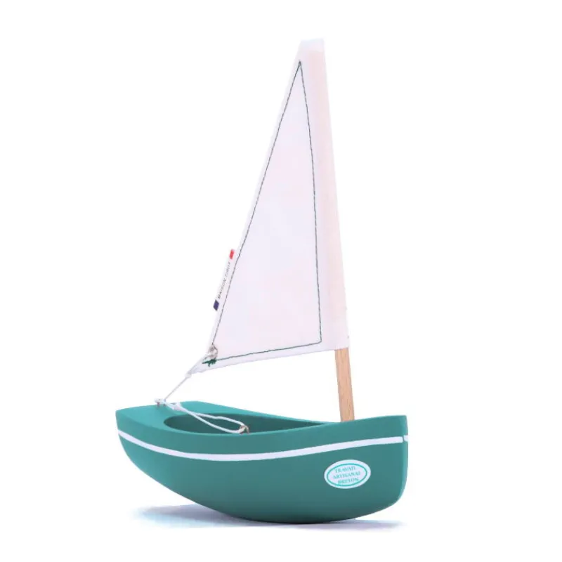Bateaux TIROT Petit voilier TIROT en bois "Le Bâchi"< Bateaux Tirot Jouets Fabriqués En France | Jouets De Plein Air