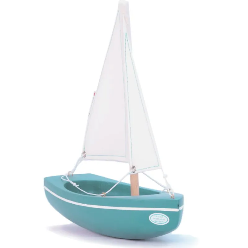 Bateaux TIROT Petit voilier TIROT en bois "Le Sloop"< Bateaux Tirot Jouets Fabriqués En France | Jouets De Plein Air