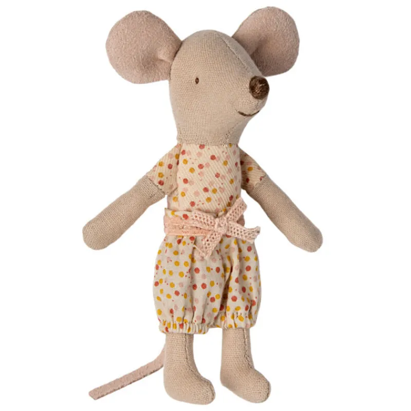 Maileg Petite souris dans sa boîte - Petite soeur souris< Maison De Poupées