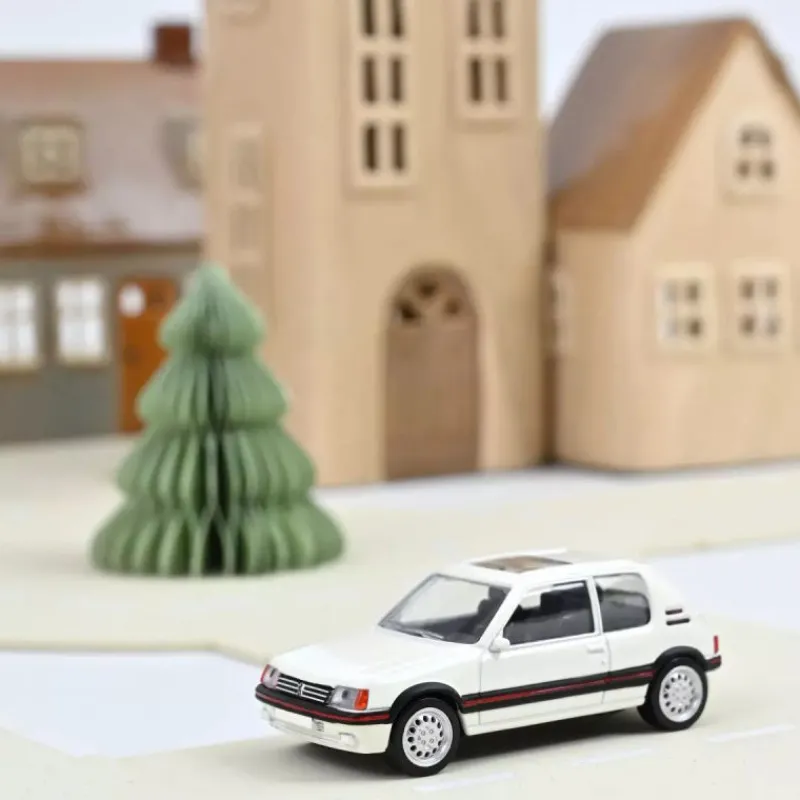 NOREV Peugeot 205 GTI 1.6L Blanc Meije 1986 1-43< Jouets Garage, Voitures