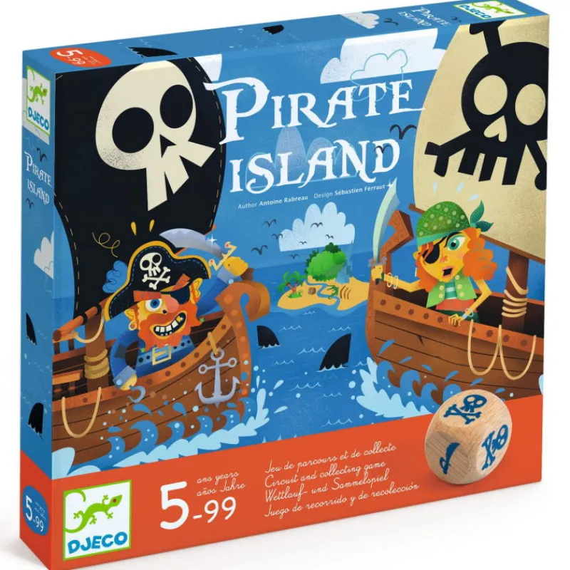 Djeco Pirate Island, jeu 8595< Jeux De Société