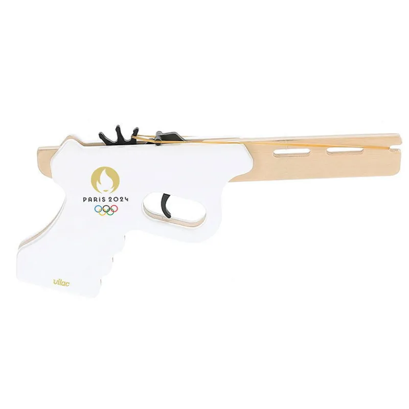 VILAC Pistolet à élastiques , Paris 2024 jeu d'adresse 240500< Jeux De Société | Jouets Vilac Jo 2024