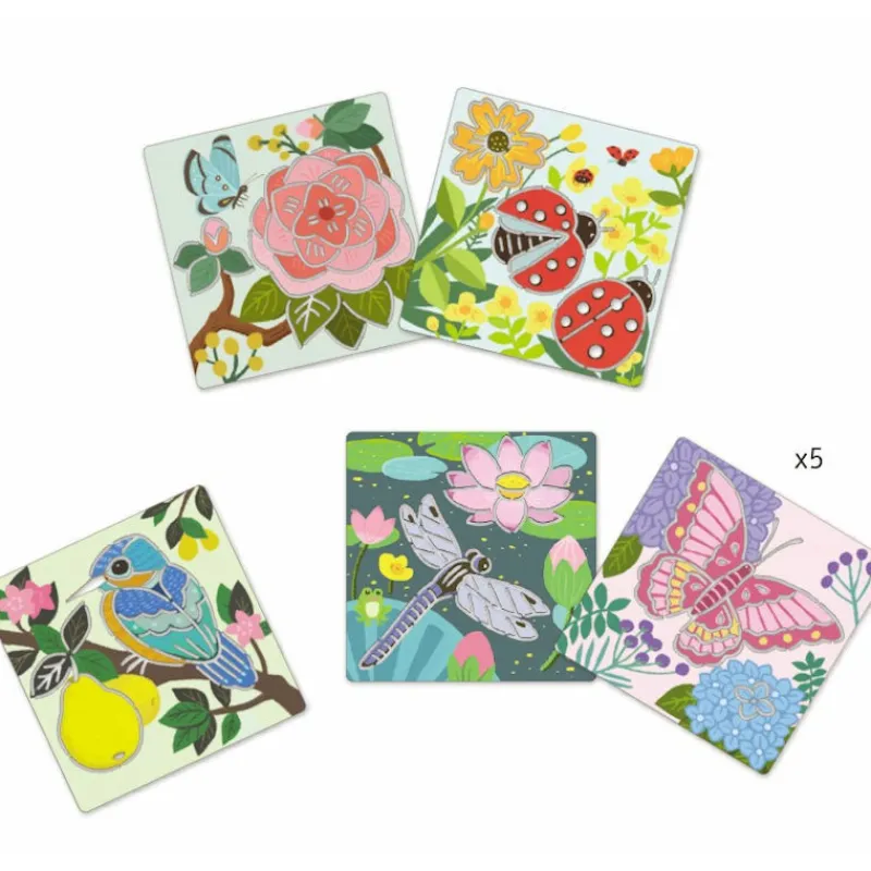 Djeco Pochoirs Ailes du jardin, 8816< Pochoirs Djeco