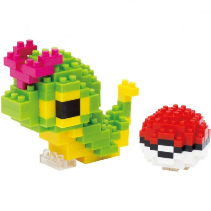 nanoblock POKEMON "Chenipan et Pokéball"< Jeux De Construction