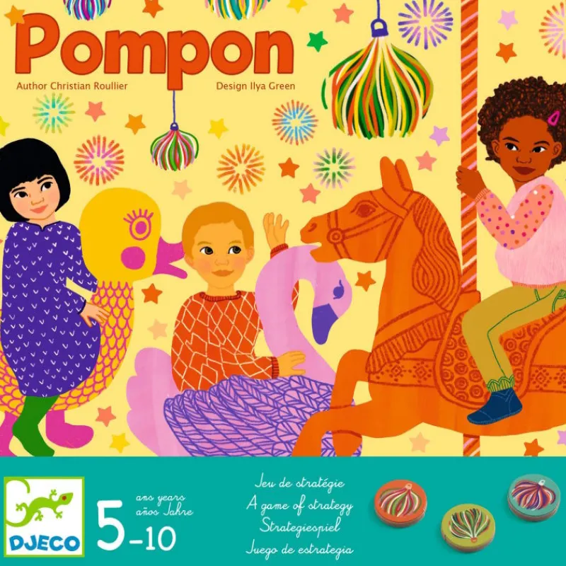 Djeco Pompon, jeu de société 0804< Jeux De Société