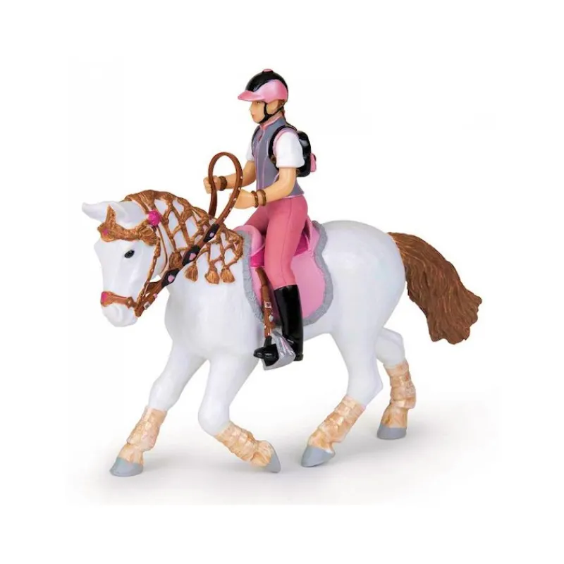 Papo Poney de promenade, 51526< Figurines Papo | Ferme En Bois, Centre Équestre Et Zoo