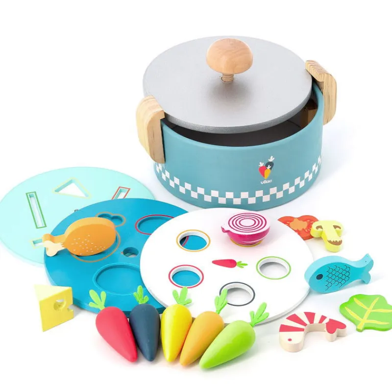 VILAC Popotte Minus, dînette d'éveil 8125< Jouets Cuisine, Dînette | Jouets À Encastrer, Empiler