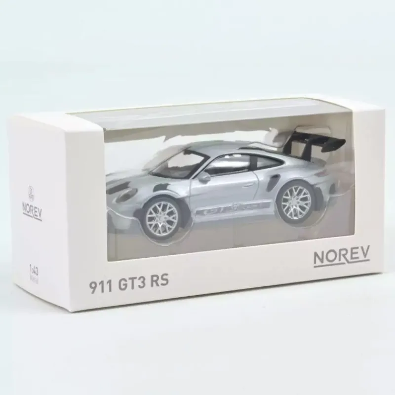 NOREV Porsche 911 GT3 RS 2022 argent 1-43< Jouets Garage, Voitures
