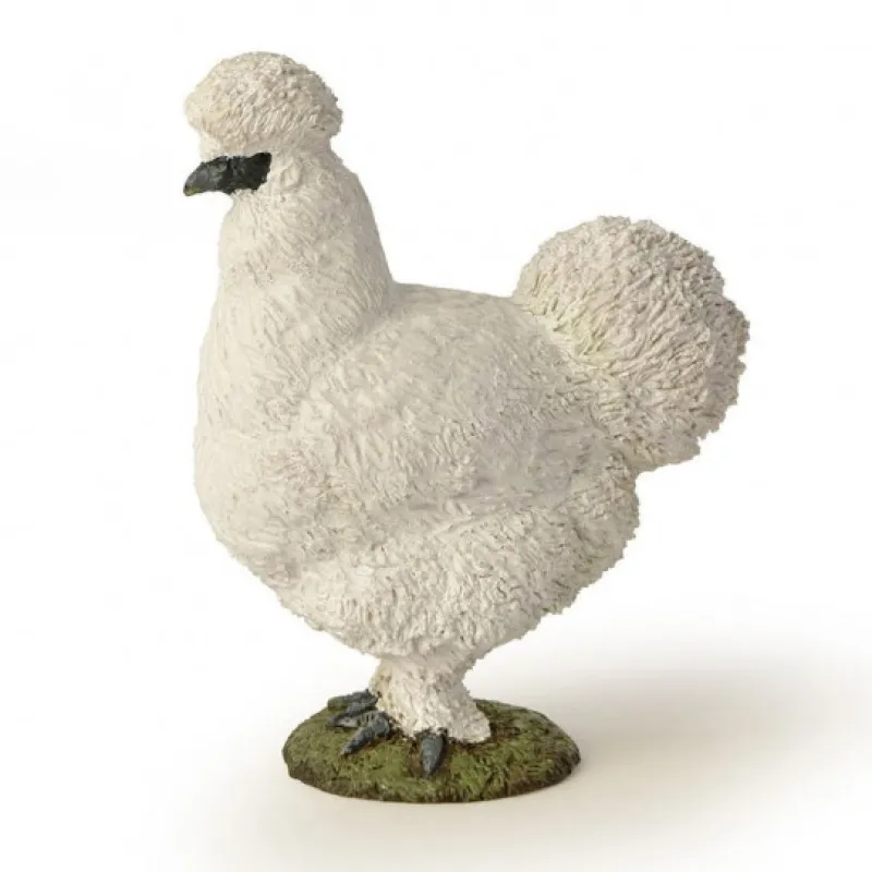 Papo Poule soie, figurine 51169< Figurines Papo | Ferme En Bois, Centre Équestre Et Zoo