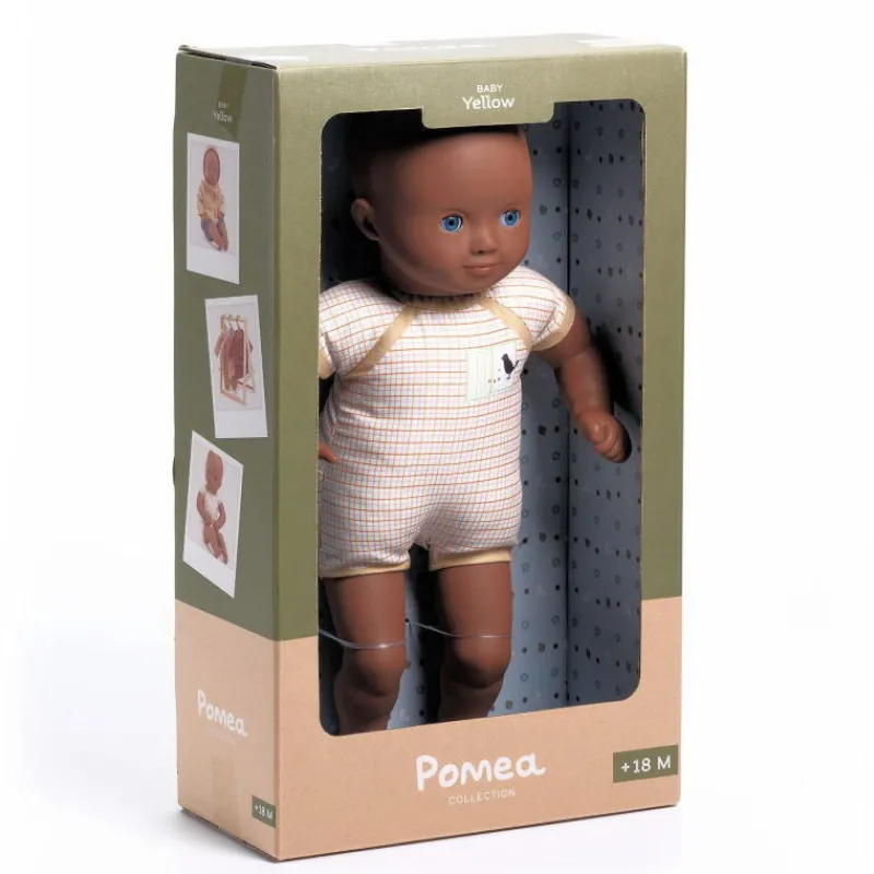 Djeco Poupée à habiller Yellow POMEA de 7881< Poupées, Peluches | Poupées