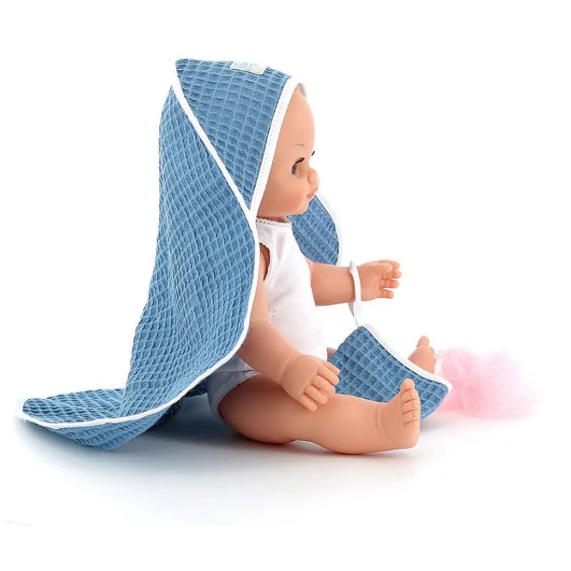 Petitcollin Poupée Petit Câlin 36cm "Cape de bain"< Poupées, Poupons, Baigneurs | Poupées, Peluches