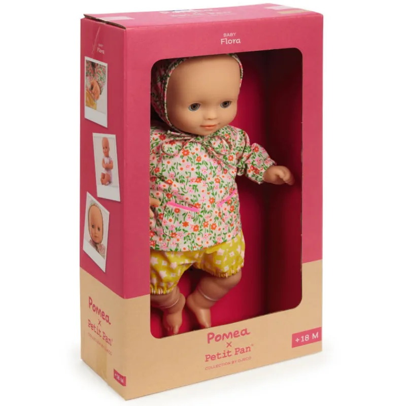 Djeco Poupée "Baby Flora" POMEA x PETIT PAN de 7751< Poupées, Peluches | Poupées