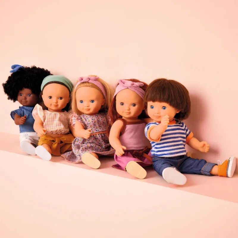 Djeco Poupée "Lovely Fred" POMEA de 7764< Poupées, Peluches