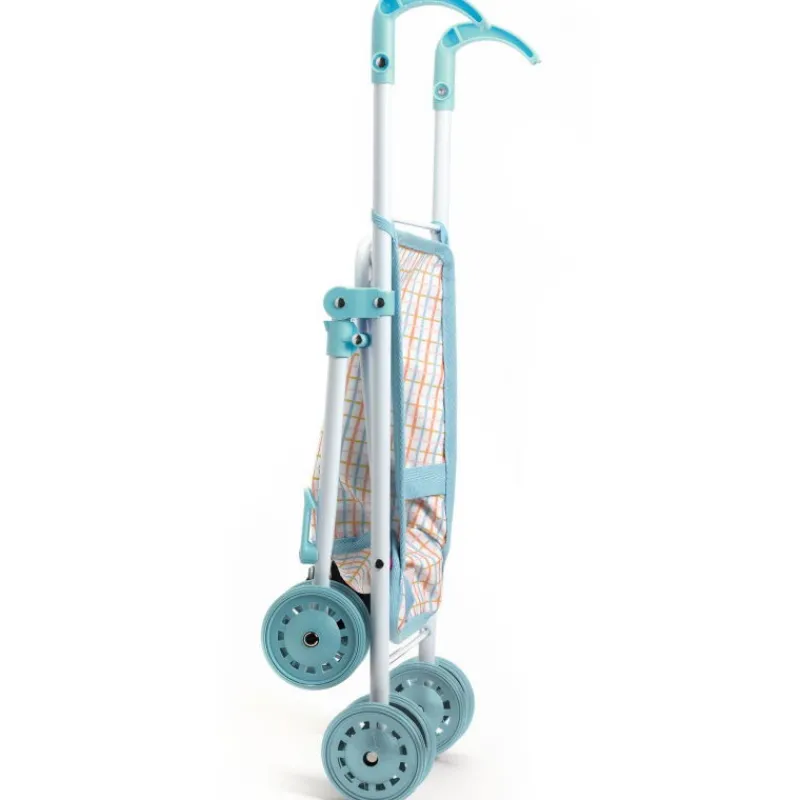 Djeco Poussette en métal pour poupée POMEA de 7784< Poupées, Peluches