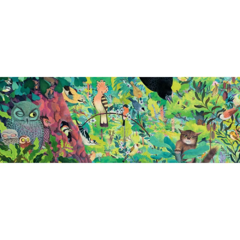 Djeco Puzzle 1000 pcs Hiboux et oiseaux 7644<Enfant Puzzles Et Jeux Djeco | Puzzle Djeco