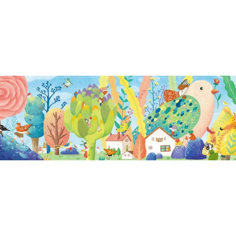 Djeco Puzzle 350 pcs Miss Birdy 7616<Enfant Puzzles Et Jeux Djeco | Puzzle Djeco