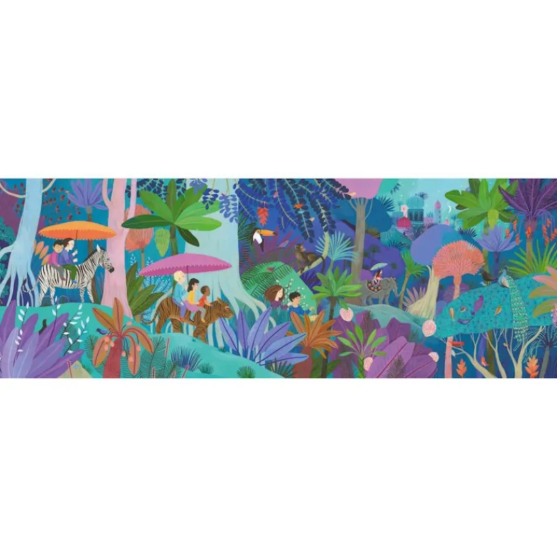 Djeco Puzzle 200 pcs Promenade des enfants 7607<Enfant Puzzles Et Jeux Djeco | Puzzle Djeco