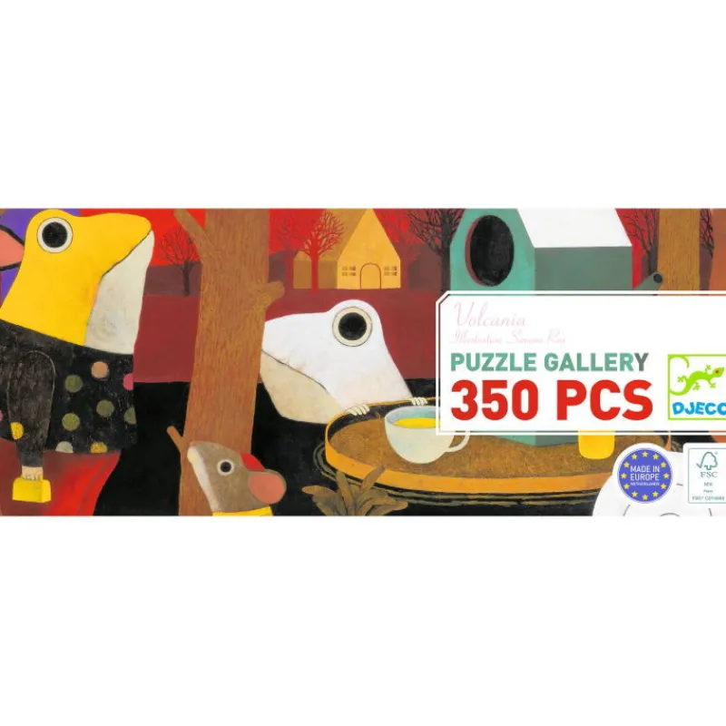 Djeco Puzzle 350 pcs "Volcania" 7609<Enfant Puzzles Et Jeux Djeco | Puzzle Djeco