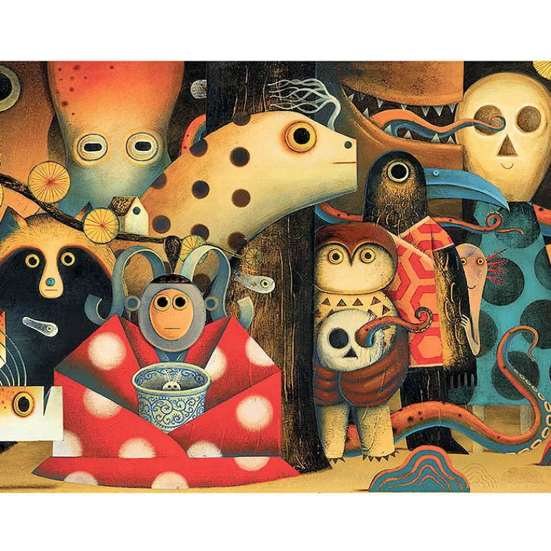 Djeco Puzzle 500 pcs Yokai 7628<Enfant Puzzles Et Jeux Djeco | Puzzle Djeco