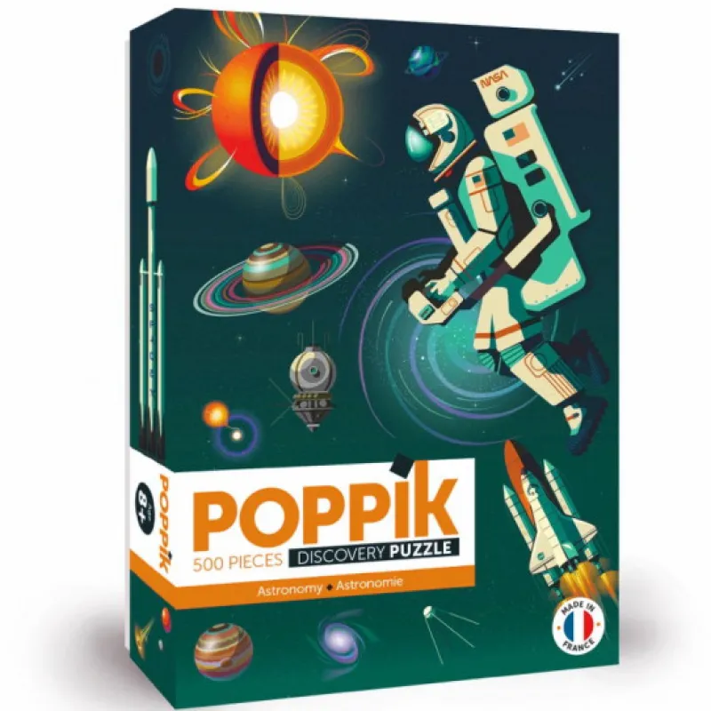 POPPIK Puzzle 500 pièces "Astronomie"<Enfant Jeux, Puzzles Et Stickers Poppik | Puzzles Dès 8 Ans, 500 Pcs Et +