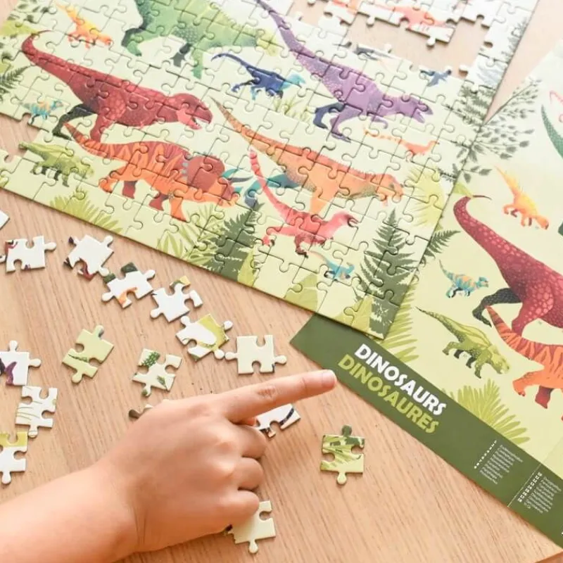 POPPIK Puzzle 280 pièces "Dinosaures"<Enfant Jeux, Puzzles Et Stickers Poppik | Puzzles Dès 7 Ans, 200 À 400 Pcs