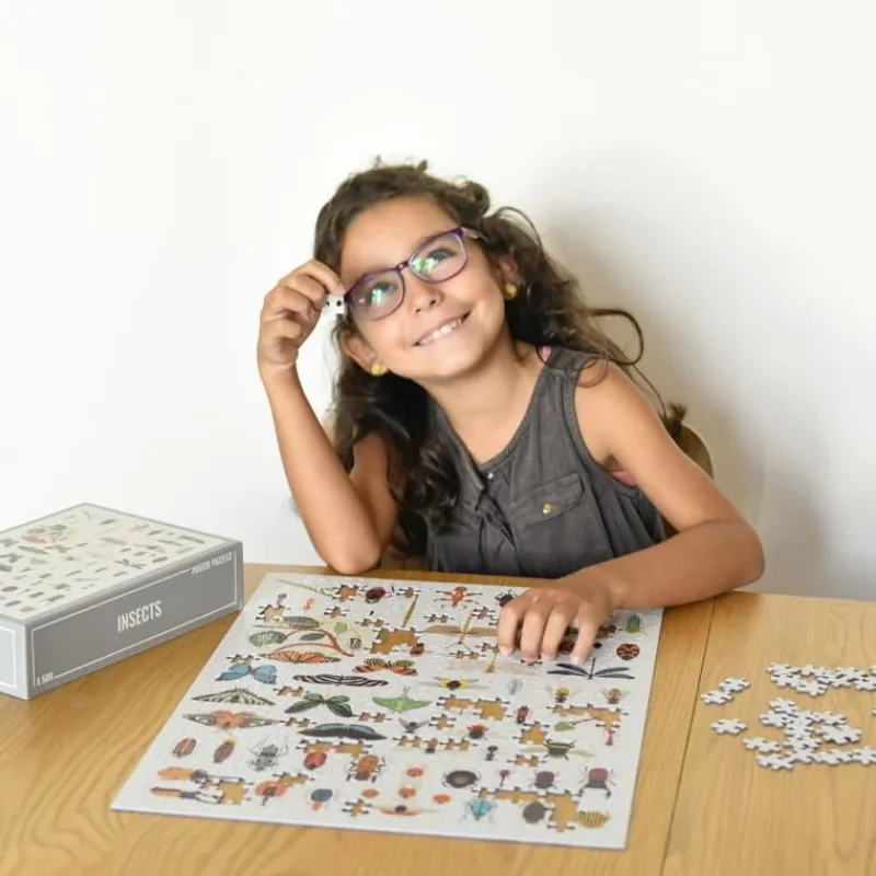 POPPIK Puzzle 500 pièces "Insectes"<Enfant Jeux, Puzzles Et Stickers Poppik | Puzzles Dès 8 Ans, 500 Pcs Et +